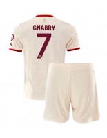 Bayern Munich Serge Gnabry #7 Tredjedraktsett Barn 2024-25 Korte ermer (+ bukser)